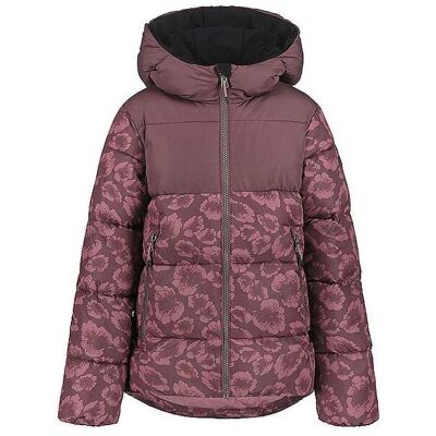 ICEPEAK Mädchen Winterjacke Kirn Print Hoodie beere 140 140 ICEPEAK Mädchen Winterjacke Kirn Print Hoodie beere 140 140