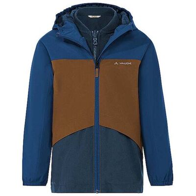 VAUDE Kinder Wanderjacke Escape 3in1 Hoodie dunkelblau 122-128 122-128 VAUDE Kinder Wanderjacke Escape 3in1 Hoodie dunkelblau 122-128 122-128