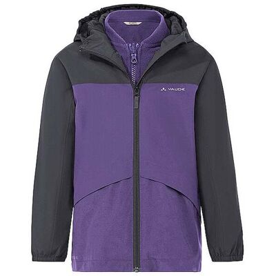 VAUDE Kinder Wanderjacke Escape 3in1 Hoodie lila 122-128 122-128 VAUDE Kinder Wanderjacke Escape 3in1 Hoodie lila 122-128 122-128