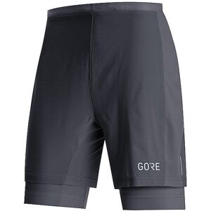 GOREWEAR Herren Laufshort R5 2IN1 schwarz   Größe: S   100621 Auf Lager Herren S