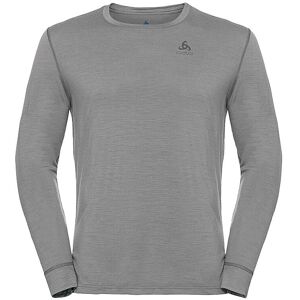 ODLO Herren Unterziehshirt Natural 100% Merino Warm grau   Größe: XL   110812 Auf Lager Herren XL