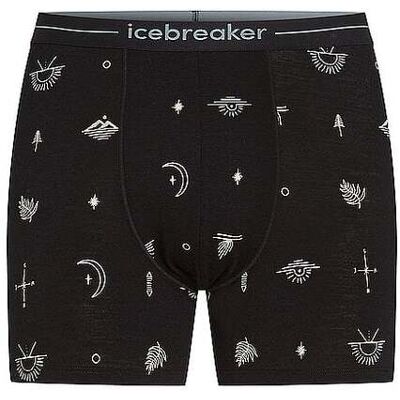 ICEBREAKER Herren Boxershorts Anatomica 150 Explore schwarz S S ICEBREAKER Herren Boxershorts Anatomica 150 Explore schwarz S S