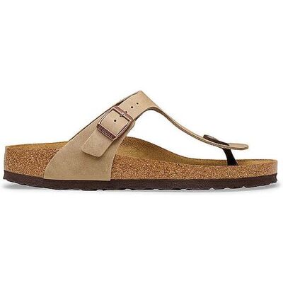 BIRKENSTOCK Damen Pantoletten Gizeh Oiled Leather Medium/Narrow braun 37 37 BIRKENSTOCK Damen Pantoletten Gizeh Oiled Leather Medium/Narrow braun 37 37