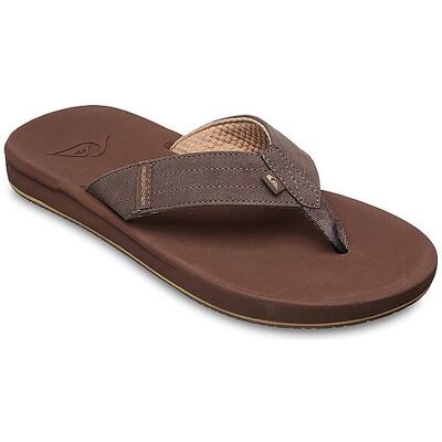 QUIKSILVER Herren Zehentrenner Rivi braun 44 44 QUIKSILVER Herren Zehentrenner Rivi braun 44 44