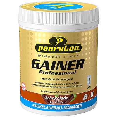 PEEROTON GAINER Professional myprotein Shake Schokolade 600g bunt EG PEEROTON GAINER Professional myprotein Shake Schokolade 600g bunt EG