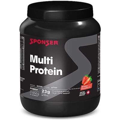 Sponser Multi Protein CFF Erdbeere - 850 g - Proteinpulver Sponser Multi Protein CFF Erdbeere - 850 g - Proteinpulver