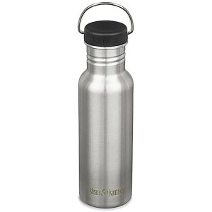 KLEAN KANTEEN Trinkflasche Classic 800ml Loop Cap silber   1009192 Auf Lager Unisex EG