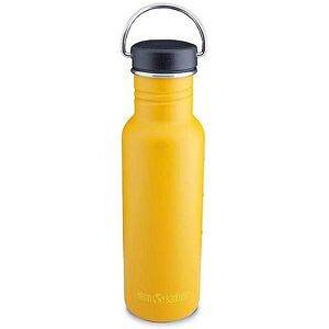 KLEAN KANTEEN Edelstahl Trinkflasche Classic 800ml Loop Cap Marigold gelb   1009194 Auf Lager Unisex EG