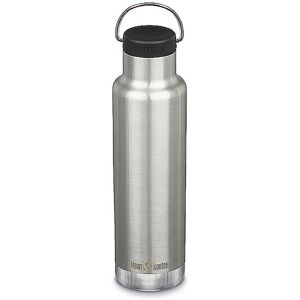 KLEAN KANTEEN Edelstahl Isolierflasche Classic 592ml Loop Cap silber   1008456 Auf Lager Unisex EG