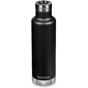 KLEAN KANTEEN Isolierflasche Classic 750ml Pour Through Cap schwarz   1009481 Auf Lager Unisex EG