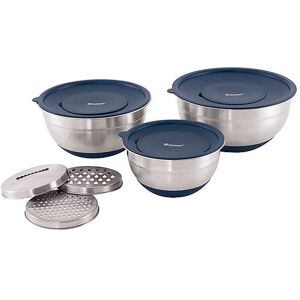 OUTWELL Chef Schüssel-Set mit Deckeln und Reiben blau   651173 Auf Lager Unisex EG