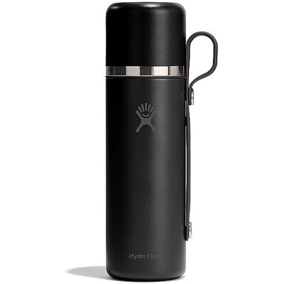 HYDRO FLASK Trinkflasche Hot Flask & Cup isoliert 828ml schwarz EG HYDRO FLASK Trinkflasche Hot Flask & Cup isoliert 828ml schwarz EG