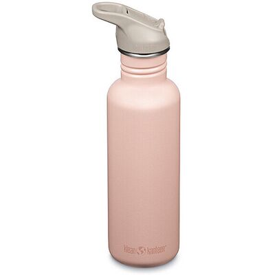 KLEAN KANTEEN Trinkflasche Classic Flip Seal Sport Cap Wistraw 532ml rosa EG KLEAN KANTEEN Trinkflasche Classic Flip Seal Sport Cap Wistraw 532ml rosa EG