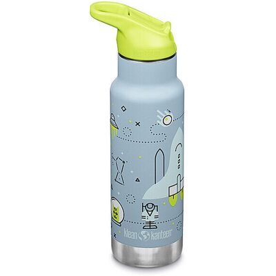 KLEAN KANTEEN Kinder Trinkflasche Classic 355ml Flip Sport Cap isolierend hellblau EG KLEAN KANTEEN Kinder Trinkflasche Classic 355ml Flip Sport Cap isolierend hellblau EG