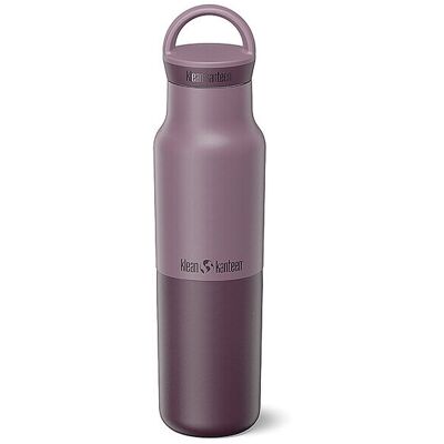 KLEAN KANTEEN Trinkflasche Edelstahl Isolierflasche Rise Classic 592ml Arch Loop Cap lila EG KLEAN KANTEEN Trinkflasche Edelstahl Isolierflasche Rise Classic 592ml Arch Loop Cap lila EG
