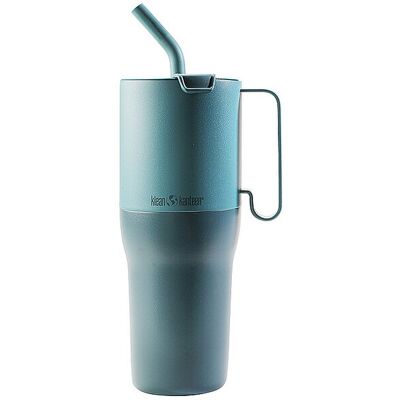 KLEAN KANTEEN Thermobecher Rise Tumbler 1064ml mit Flip Lid Deckel und Trinkhalm Edelstahll petrol EG KLEAN KANTEEN Thermobecher Rise Tumbler 1064ml mit Flip Lid Deckel und Trinkhalm Edelstahll petrol EG