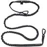 MAMO PET SPORTS Hundeleine Mamo Bungee Leash Austria Edition 255cm schwarz   Größe: 255x2CM   BL-20255-B Auf Lager Unisex 255x2CM