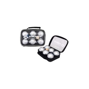 SCHILDKRÖT Boccia Set Stahl silber   970008 Auf Lager Unisex EG