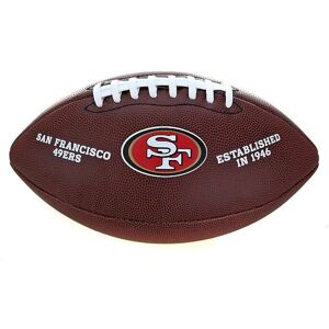 WILSON American Football NFL Lizenzball San Francisco 49ers braun   WTF1748XBSF Auf Lager Unisex EG