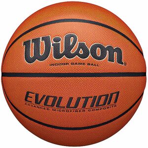 WILSON Basketball Evolution Indoor Game Ball braun   WTB0516XBEMEA Auf Lager Unisex EG