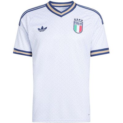 Adidas Fußballtrikot FIGC Auswärts hellblau L L Adidas Fußballtrikot FIGC Auswärts hellblau L L
