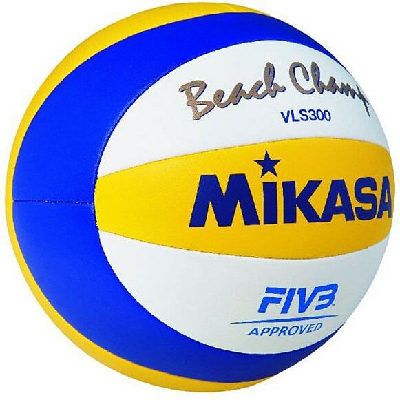 MIKASA Beachvolleyball VLS 300 Beach Champ weiß   1000506 Auf Lager Unisex EG