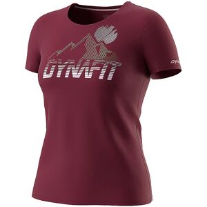 DYNAFIT Damen Funktionsshirt Transalper Graphic dunkelrot   Größe: XS   08-0000071885 Auf Lager Damen XS