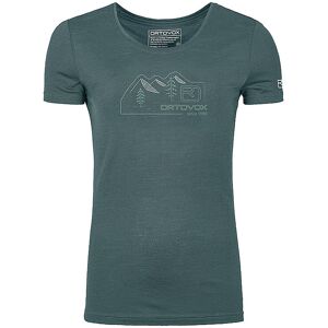 ORTOVOX Damen Funktionsshirt 150 COOL Vintage dunkelgrün   Größe: M   84068 Auf Lager Damen M