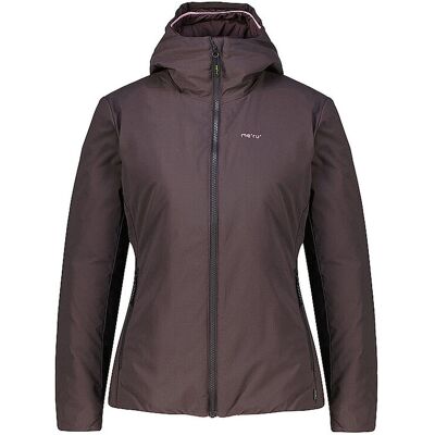 MERU Damen Isojacke Envigado Hoodie dunkelrot M M MERU Damen Isojacke Envigado Hoodie dunkelrot M M
