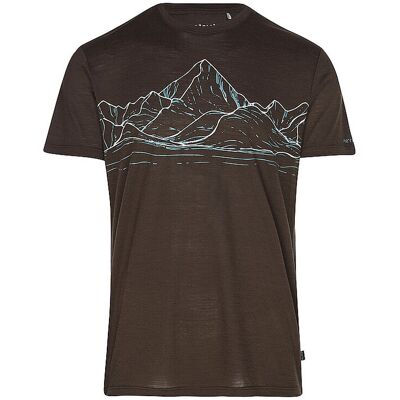 MERU Herren Funktionsshirt Murtosa Woolmix braun M M MERU Herren Funktionsshirt Murtosa Woolmix braun M M