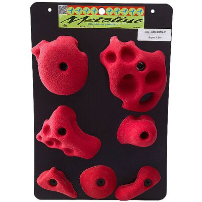 METOLIUS Klettergriffe All American Super 7 rot EG METOLIUS Klettergriffe All American Super 7 rot EG