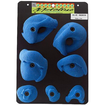 METOLIUS Klettergriffe Blue Ribbon Super 7 blau EG METOLIUS Klettergriffe Blue Ribbon Super 7 blau EG