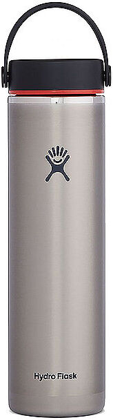 HYDRO FLASK Trinkflasche Hydration Lightweight Wide Mouth Trail Series™ 24 oz (710 ml) grau   1011307 Auf Lager Unisex EG