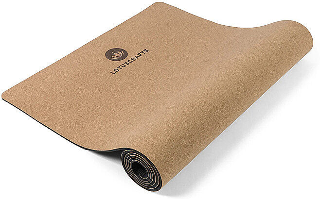 LOTUSCRAFTS Cork Yogamatte Lotus braun   YM-CO-PL Auf Lager Unisex EG