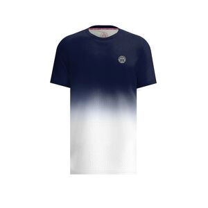 BIDI BADU Herren Tennisshirt Gradiant dunkelblau   Größe: XL   M1620003 Auf Lager Herren XL