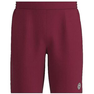 BIDI BADU Herren Tennisshort Protected Leafs 9Inch dunkelrot   Größe: XL   M1470003 Auf Lager Herren XL