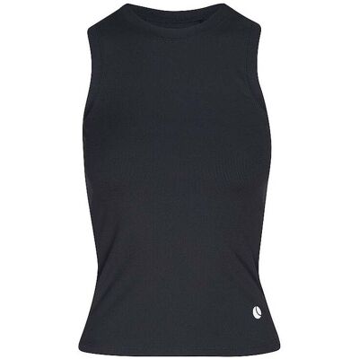BJÖRN BORG Damen Tennistank Ace Pocket Ribbed dunkelblau L L BJÖRN BORG Damen Tennistank Ace Pocket Ribbed dunkelblau L L