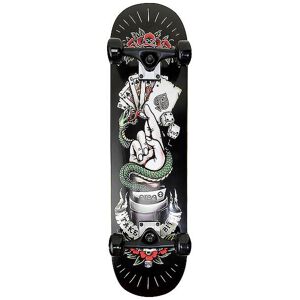 AREA Skateboard Royal Flush Black schwarz   3104-20 Auf Lager Unisex EG