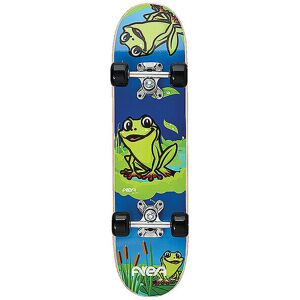 AREA Kinder Skateboard Frog bunt   2404-20 Auf Lager Unisex EG