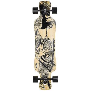 AOB Longboard Tribal Curves gold EG AOB Longboard Tribal Curves gold EG
