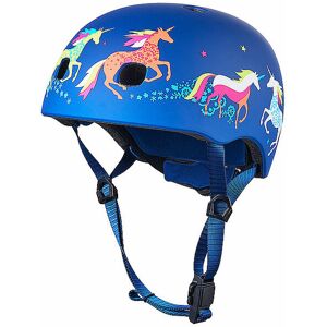 MICRO Kinder Scooter Helm Unicorn blau 52-56CM 52-56CM MICRO Kinder Scooter Helm Unicorn blau 52-56CM 52-56CM