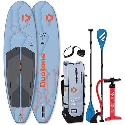 DUOTONE iSUP Package Flow Air SLS hellblau 10/8 10/8 DUOTONE iSUP Package Flow Air SLS hellblau 10/8 10/8
