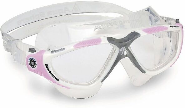 AQUA SPHERE Schwimmbrille Vista weiß   MS1750902LC Auf Lager Unisex EG