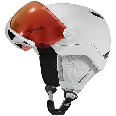 Atomic Kinder Skihelm Revent Visor JR weiss 48-52CM 48-52CM Atomic Kinder Skihelm Revent Visor JR weiss 48-52CM 48-52CM