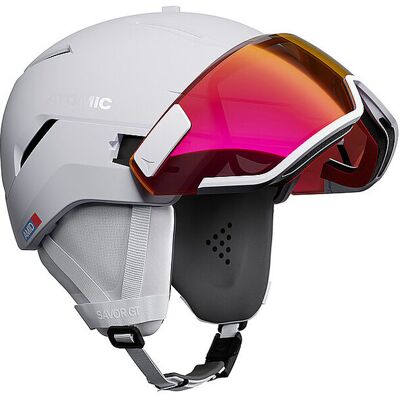 Atomic Skihelm SAVOR GT AMID VISOR PHOTO weiss 51-55CM 51-55CM Atomic Skihelm SAVOR GT AMID VISOR PHOTO weiss 51-55CM 51-55CM