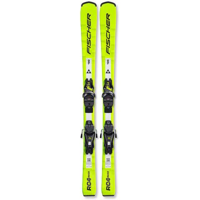 FISCHER Kinderski Set RC4 Race JR + FJ 4 GW CA gelb 80 80 FISCHER Kinderski Set RC4 Race JR + FJ 4 GW CA gelb 80 80