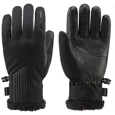 ZANIER Damen Skihandschuhe Lech STX schwarz 7,5 7,5 ZANIER Damen Skihandschuhe Lech STX schwarz 7,5 7,5