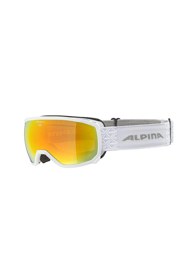 ALPINA Skibrille Scarabeo S MM SPH. weiß   7259 Auf Lager Unisex EG