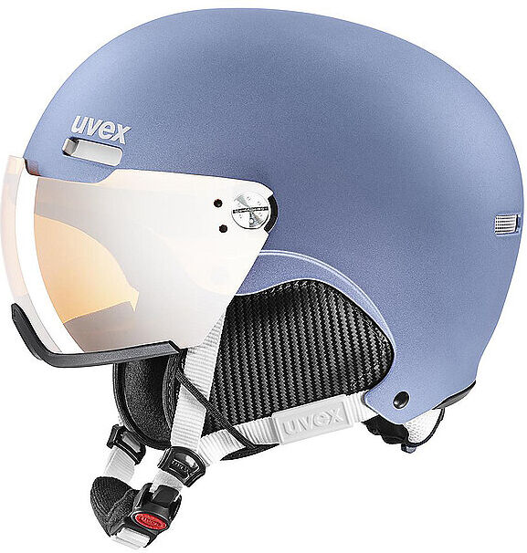 UVEX Damen Skihelm hlmt 500 visor blau   Größe: 55-59CM   S56.6.213.4105 Auf Lager Damen 55-59CM