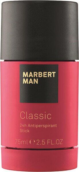 Marbert Man Classic 24 Hour Antiperspirant Stick 75 ml Deodorant Stic